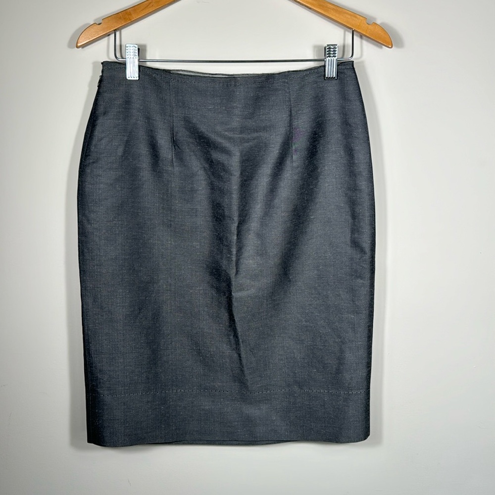 Alberta Ferretti Grey/Silver Skirt